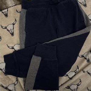 The Children's Place Dark Blue and Gray Sweatpants
